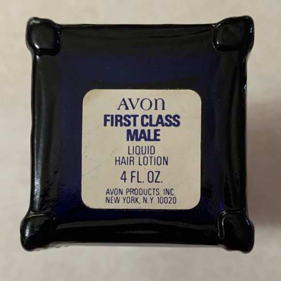 Vintage Avon “First Class Male” Box Bottle - Picture 3 of 3